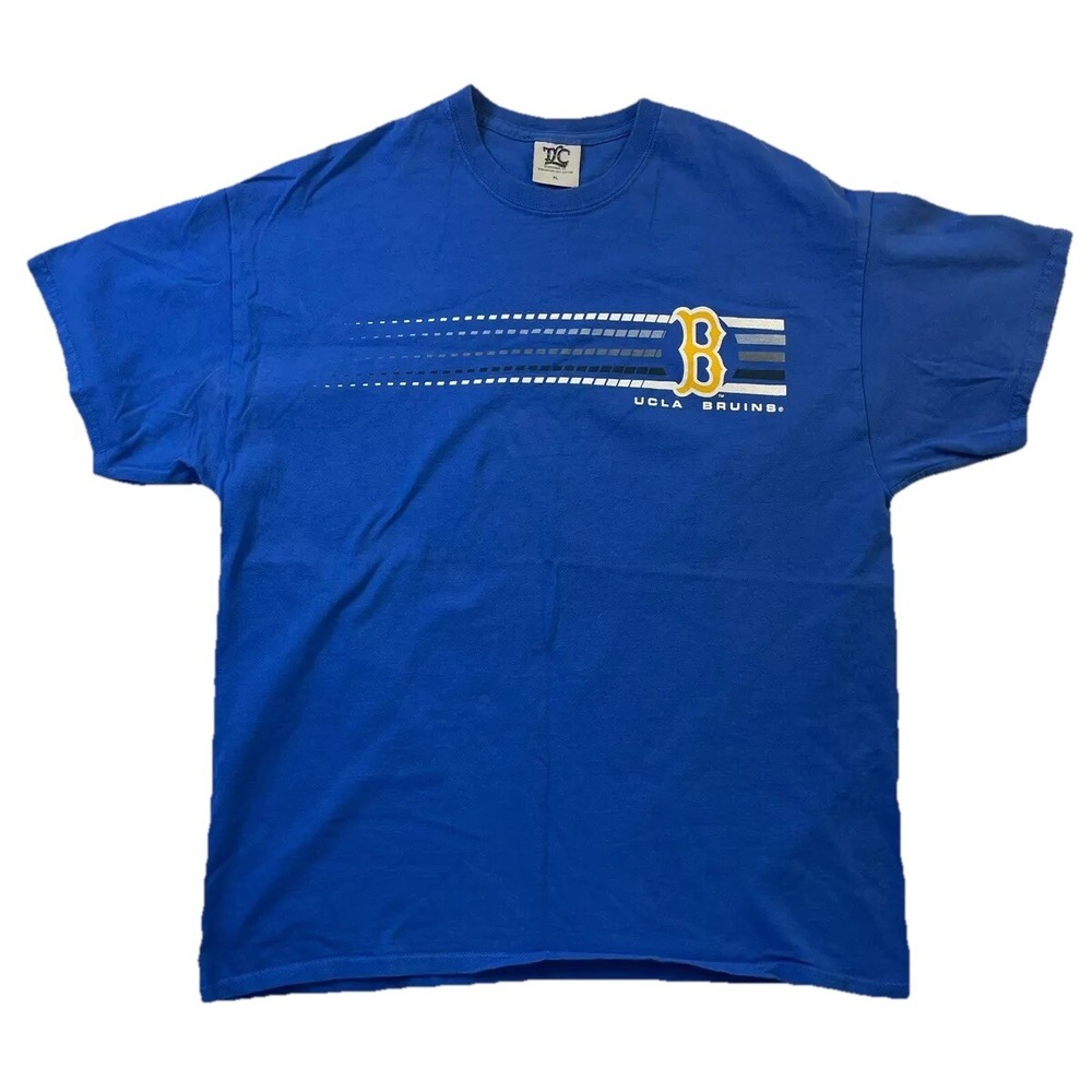 VTG UCLA‎ Bruins T Shirt Mens SZ Large Blue NCAA Bill Walton Kareem Jabar Lakers